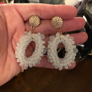 Bauble Bar sparkle drop earrings